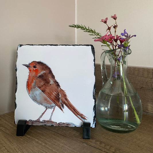 Robin-Red robin-Rock slate