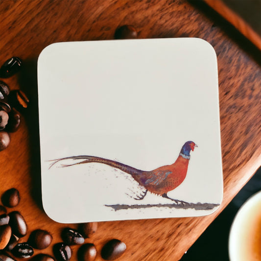 'Have a Pheasant day!' coaster