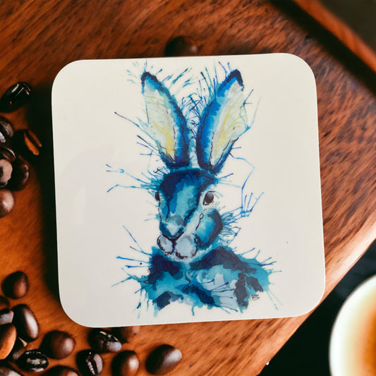 'Blue Hare' coaster
