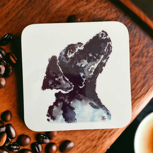 'Life is better with a Lab' coaster