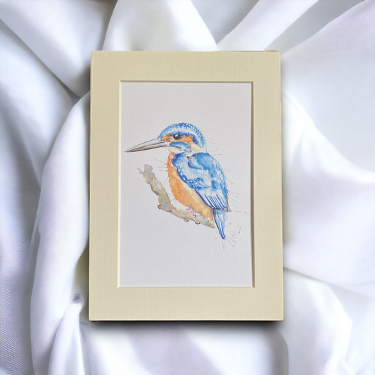 'Catch of the Day' Kingfisher Artwork Print
